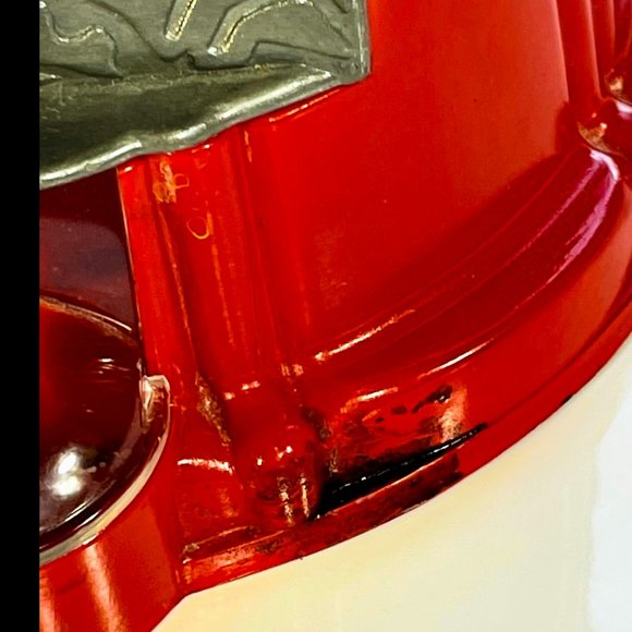 ⭐️HP⭐️VTG▪️JELLY BELLY▪️Glass Metal Carousel Candy Dispenser Gum Ball Machine - Picture 12 of 12